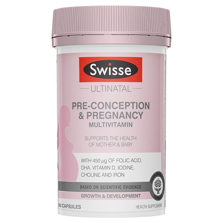 澳洲 Swisse Ultiboost 孕前及孕婦多元維他命 - La Fée Beauty