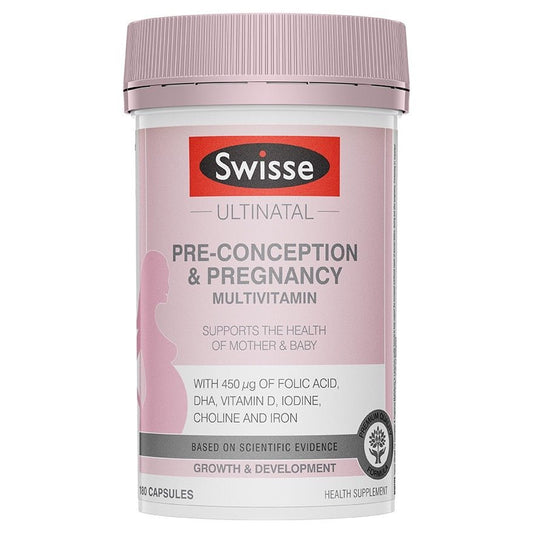 澳洲 Swisse Ultiboost 孕前及孕婦多元維他命 - La Fée Beauty
