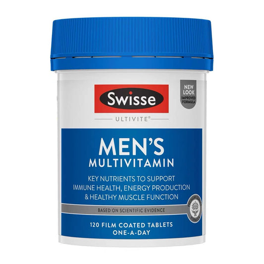 澳洲 Swisse Ultiboost 男性多元維他命 Men's Ultivite Tablets 120片 - La Fée Beauty