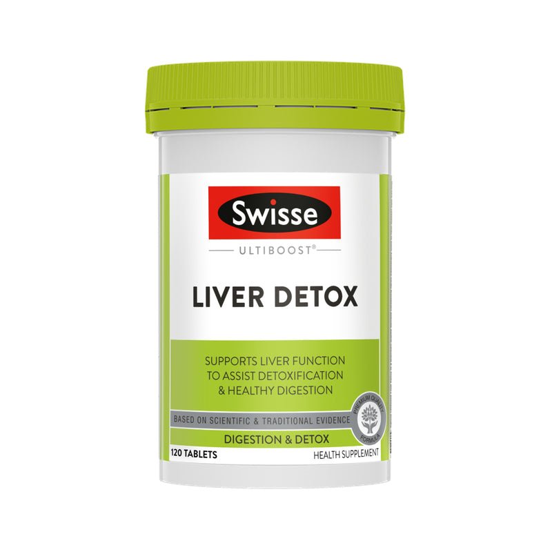 澳洲 Swisse Ultiboost Liver Detox 奶薊草肝臟排毒片 護肝片 120片/200片 - La Fée Beauty
