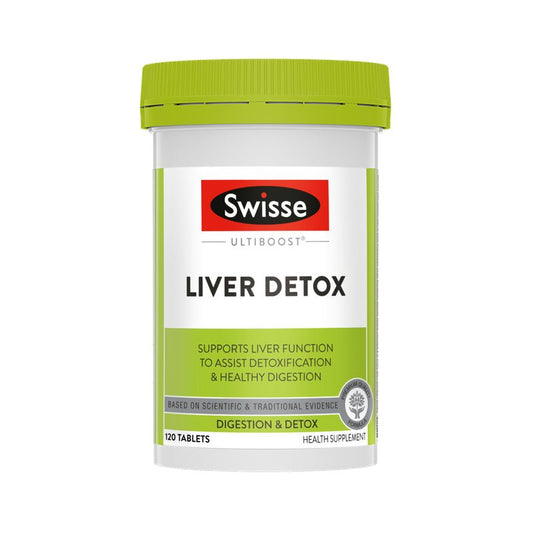 澳洲 Swisse Ultiboost Liver Detox 奶薊草肝臟排毒片 護肝片 120片/200片 - La Fée Beauty