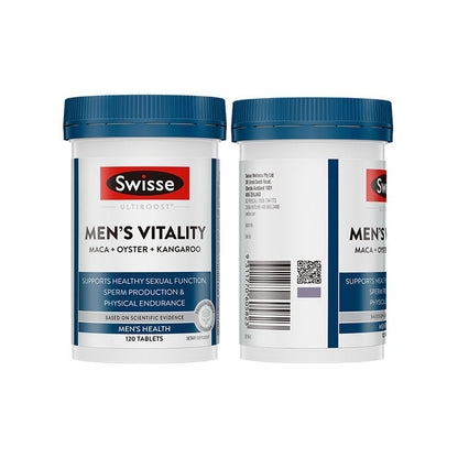 澳洲 Swisse Ultiboost MEN'S VITALITY 雄風片120粒 - La Fée Beauty
