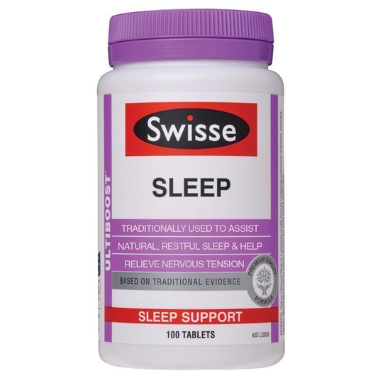 澳洲 Swisse Ultiboost Sleep 草本睡眠片 100錠 - La Fée Beauty