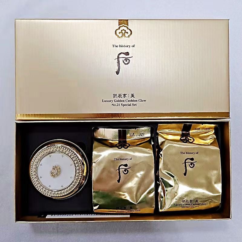 THE HISTORY OF WHOO 后 拱辰享 美 奢華黃金氣墊霜 限量套裝 - La Fée Beauty