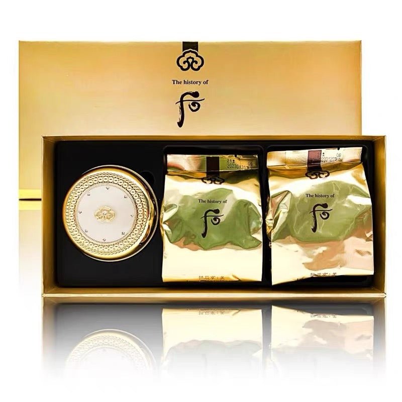 THE HISTORY OF WHOO 后 拱辰享 美 奢華黃金氣墊霜 限量套裝 - La Fée Beauty