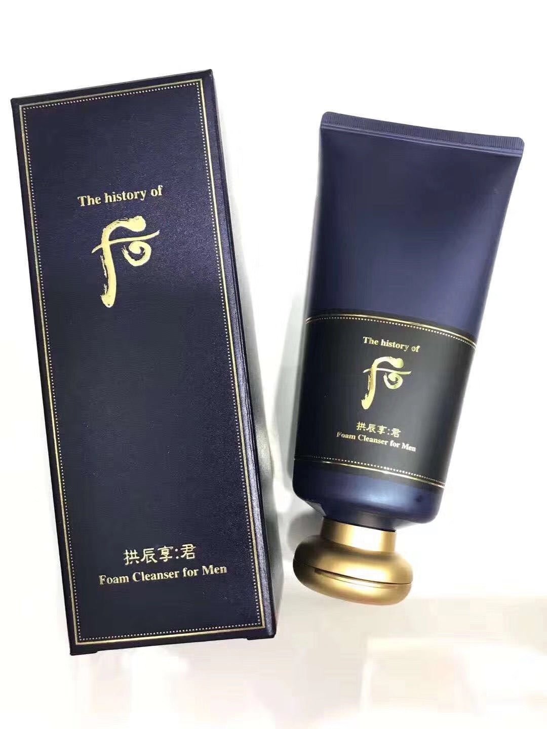 THE HISTORY OF WHOO 后 Foam Cleanser for Men 拱辰享 君 泡沫潔面膏 180ml - La Fée Beauty