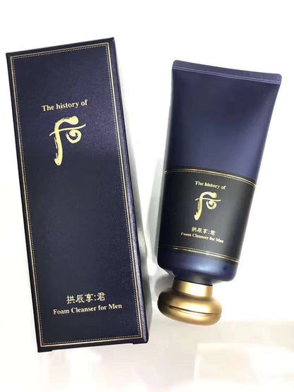 THE HISTORY OF WHOO 后 Foam Cleanser for Men 拱辰享 君 泡沫潔面膏 180ml - La Fée Beauty