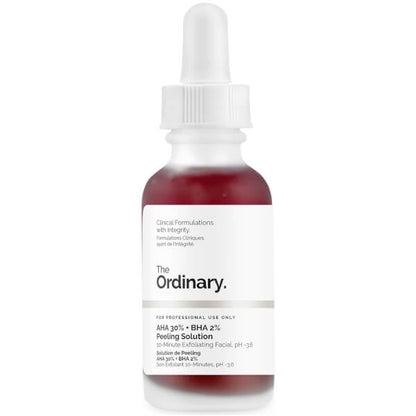 The ordinary AHA30%+BHA2% 高濃度果酸煥膚面膜精華 30ml - La Fée Beauty