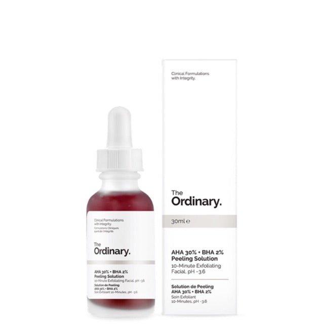 The ordinary AHA30%+BHA2% 高濃度果酸煥膚面膜精華 30ml - La Fée Beauty