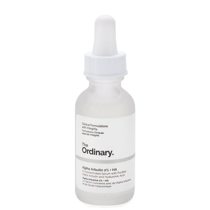 The Ordinary Alpha Arbutin 2% + HA 高濃縮熊果苷素淨白精華 2% + 透明質酸精華液 30ml - La Fée Beauty