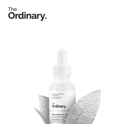 The Ordinary Alpha Arbutin 2% + HA 高濃縮熊果苷素淨白精華 2% + 透明質酸精華液 30ml - La Fée Beauty