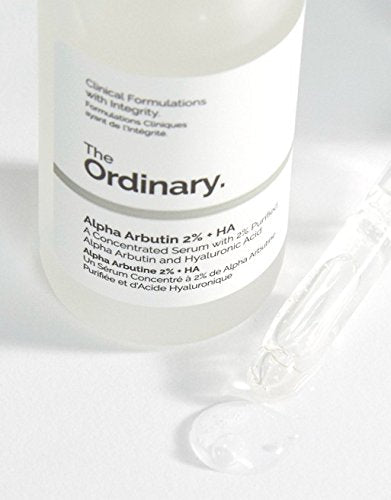 The Ordinary Alpha Arbutin 2% + HA 高濃縮熊果苷素淨白精華 2% + 透明質酸精華液 30ml - La Fée Beauty