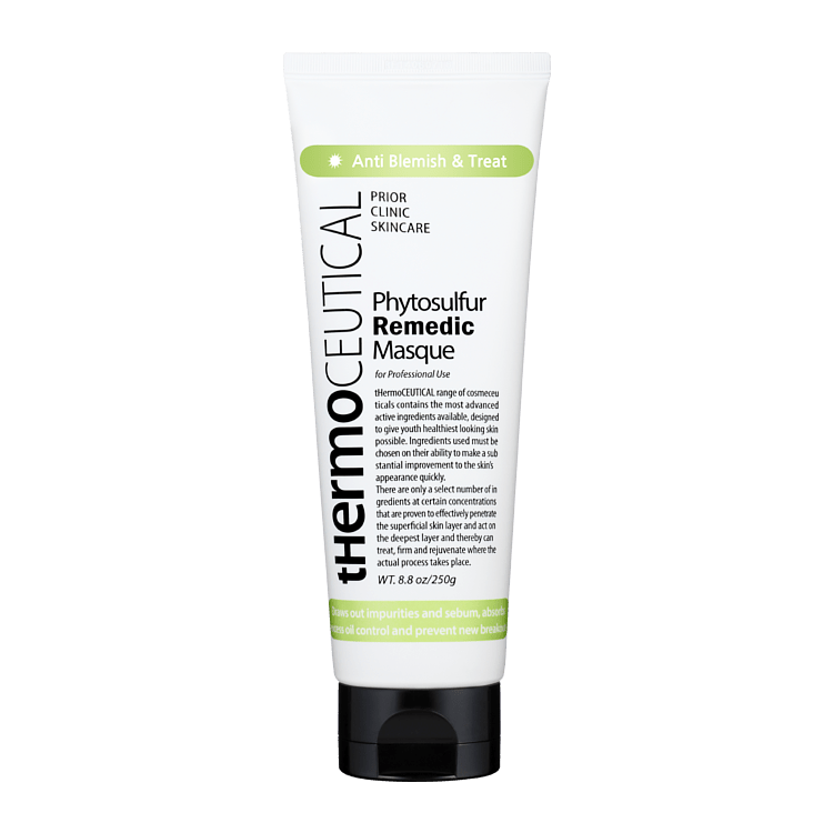 韓國 tHermoceutical 天然硫磺深層清潔排毒祛痘護理面膜 PhytoSulfur Remedic Masque 250ML - La Fée Beauty