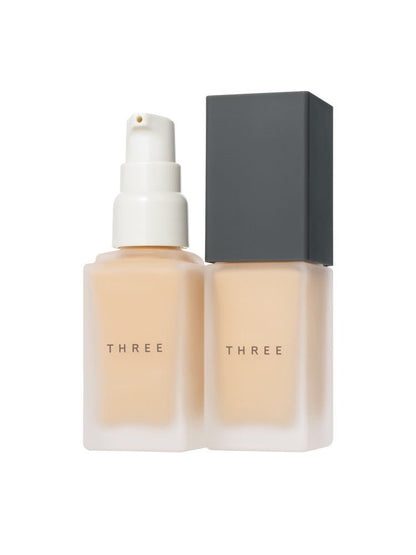 日本 THREE FLAWLESS ETHEREAL FLUID FOUNDATION THREE 凝光水粉霜 30ML - La Fée Beauty