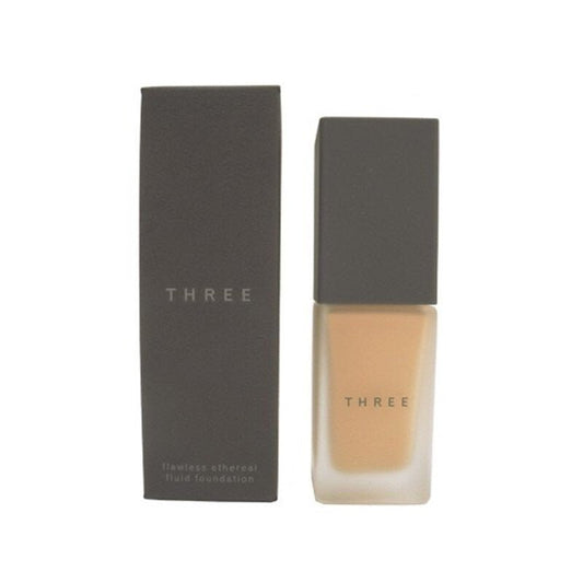 日本 THREE FLAWLESS ETHEREAL FLUID FOUNDATION THREE 凝光水粉霜 30ML - La Fée Beauty