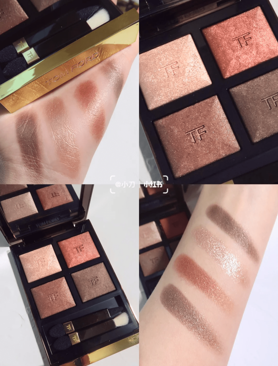 TOMFORD 高級訂製四格眼影 03 Body Heat - La Fée Beauty
