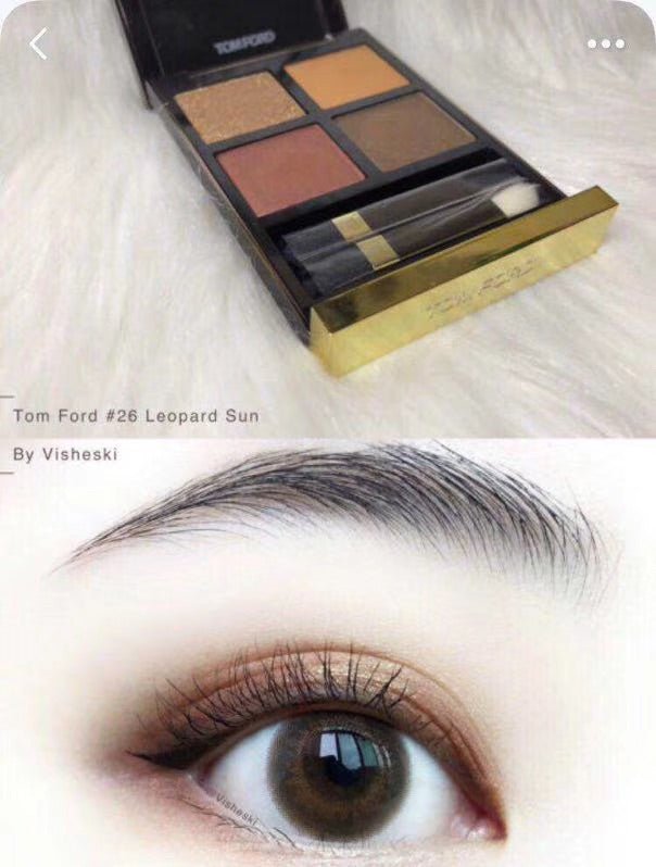 TOMFORD 高級訂製四格眼影 26 Leopard Sun - La Fée Beauty