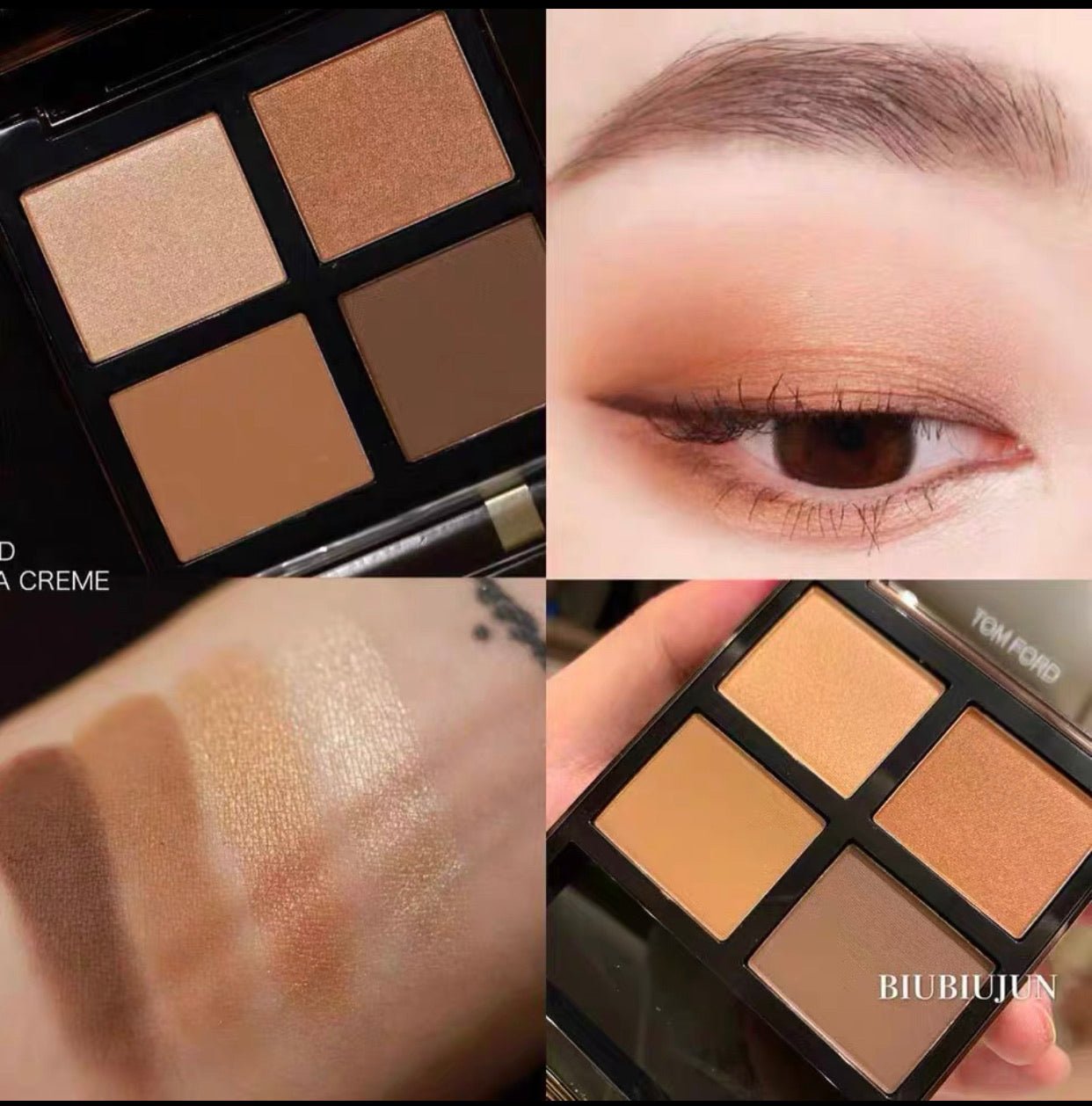 TOMFORD 高級訂製四格眼影 28焦糖可可 De La Creme - La Fée Beauty