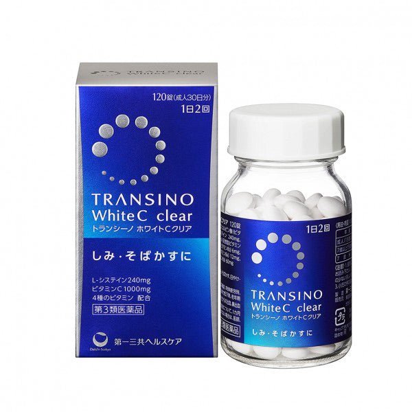 TRANSINO 去斑 去黑色素 美白片 120粒 - La Fée Beauty
