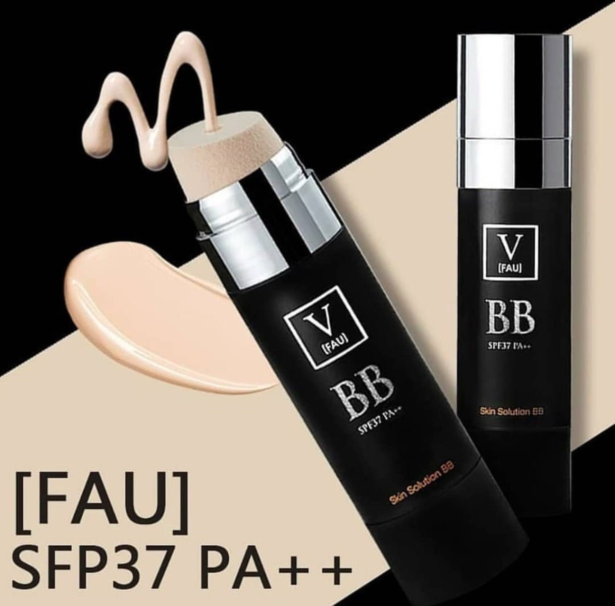 韓國 V FAU 再生修復BB霜 SPF37 PA++ SKIN SOLUTION BB 30g - La Fée Beauty
