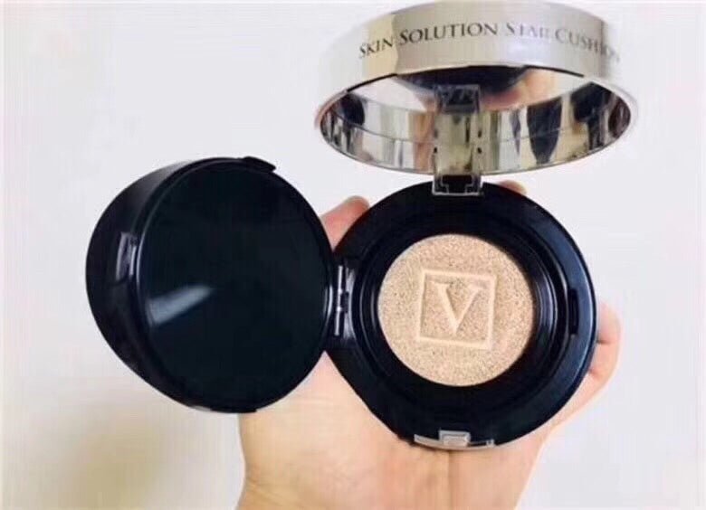 韓國 V FAU 再生星空氣墊粉底 SPF 50+/PA+++ Skin Solution Star Cushion （15g+15g替換芯） - La Fée Beauty