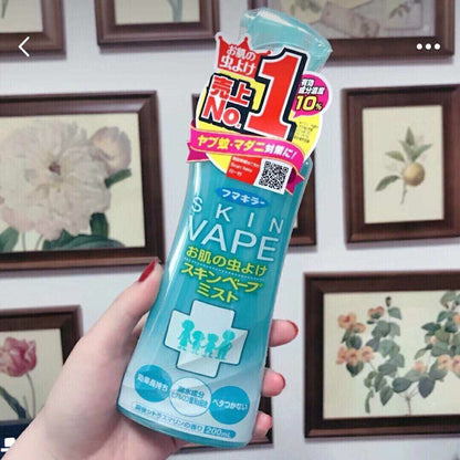 日本 VAPE 未來防蚊噴霧 200ML 綠色柑橘味/粉色蜜桃味 - La Fée Beauty