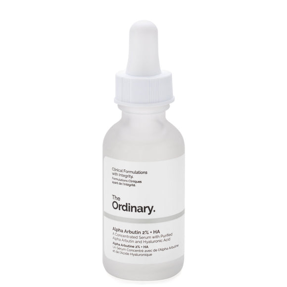 The Ordinary Alpha Arbutin 2% + HA 高濃縮熊果苷素淨白精華 2% + 透明質酸精華液 30ml